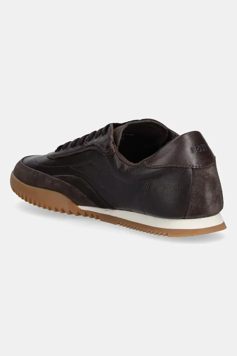 sneakers in pelle Careton uomo colore marrone 50552888 miniatura 3