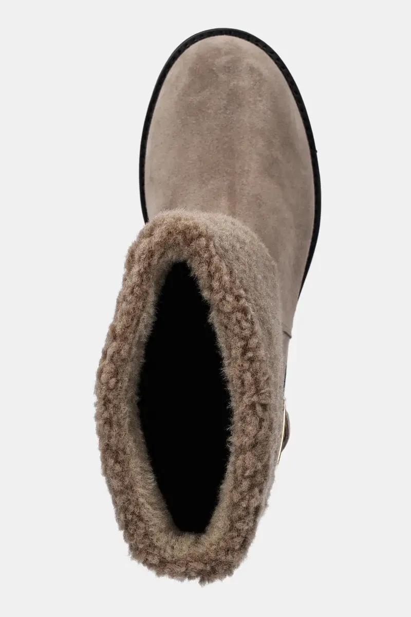 stivaletti alla caviglia Eleri donna colore beige 50552748 miniatura 4