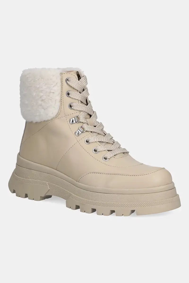 stivaletti alla caviglia Foster donna colore beige 50552767