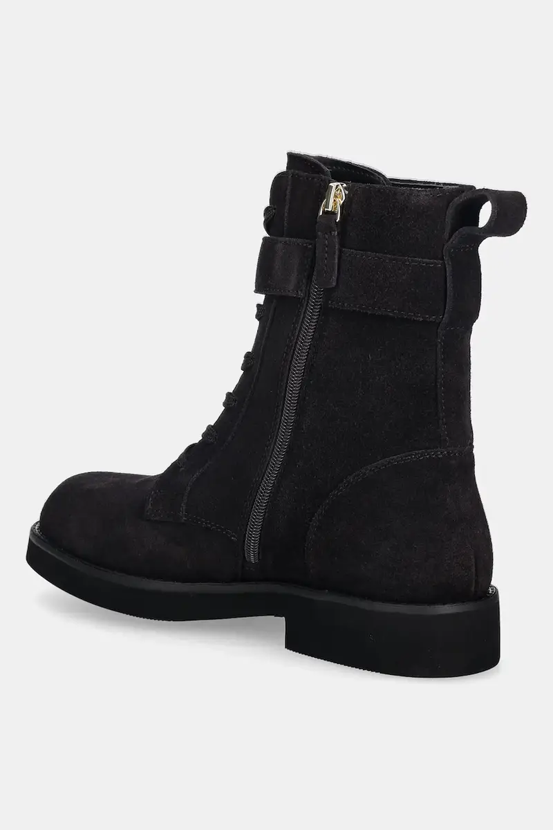 stivaletti alla caviglia in camoscio Eleri colore violetto 50552774 miniatura 3