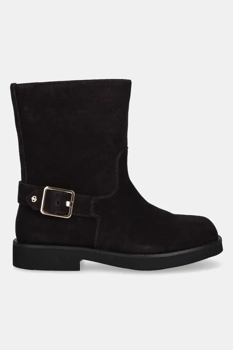 stivaletti alla caviglia in camoscio Eleri donna colore marrone 50552755 miniatura 2