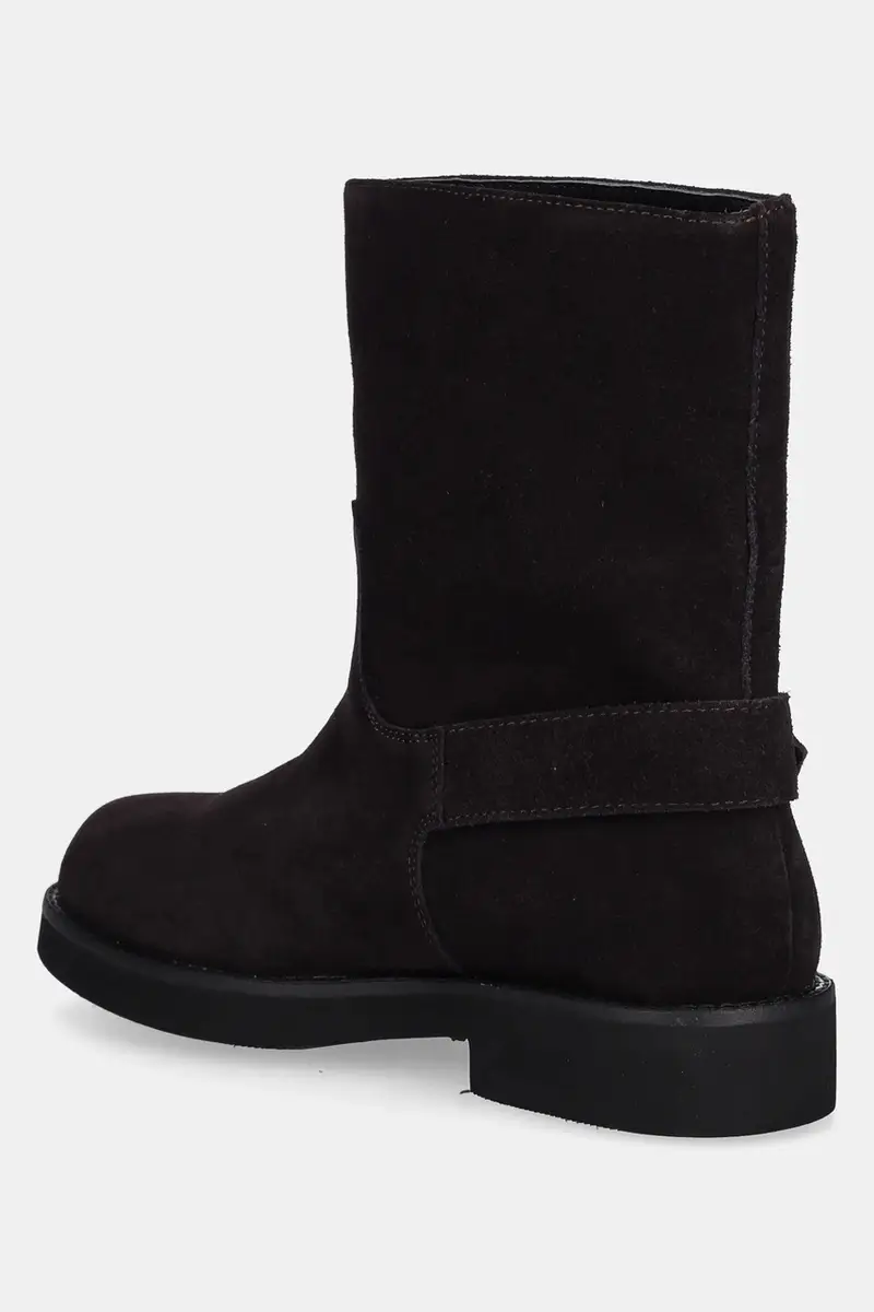 stivaletti alla caviglia in camoscio Eleri donna colore marrone 50552755 miniatura 3