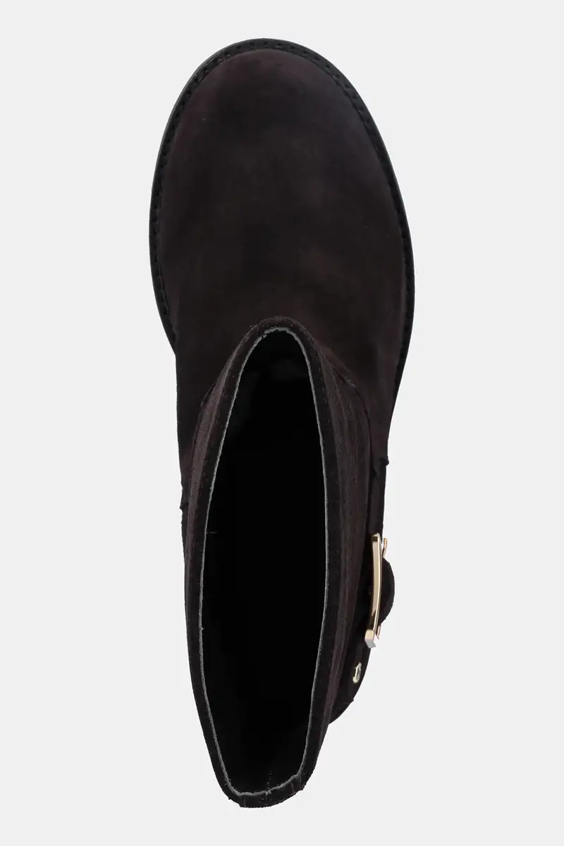 stivaletti alla caviglia in camoscio Eleri donna colore marrone 50552755 miniatura 4