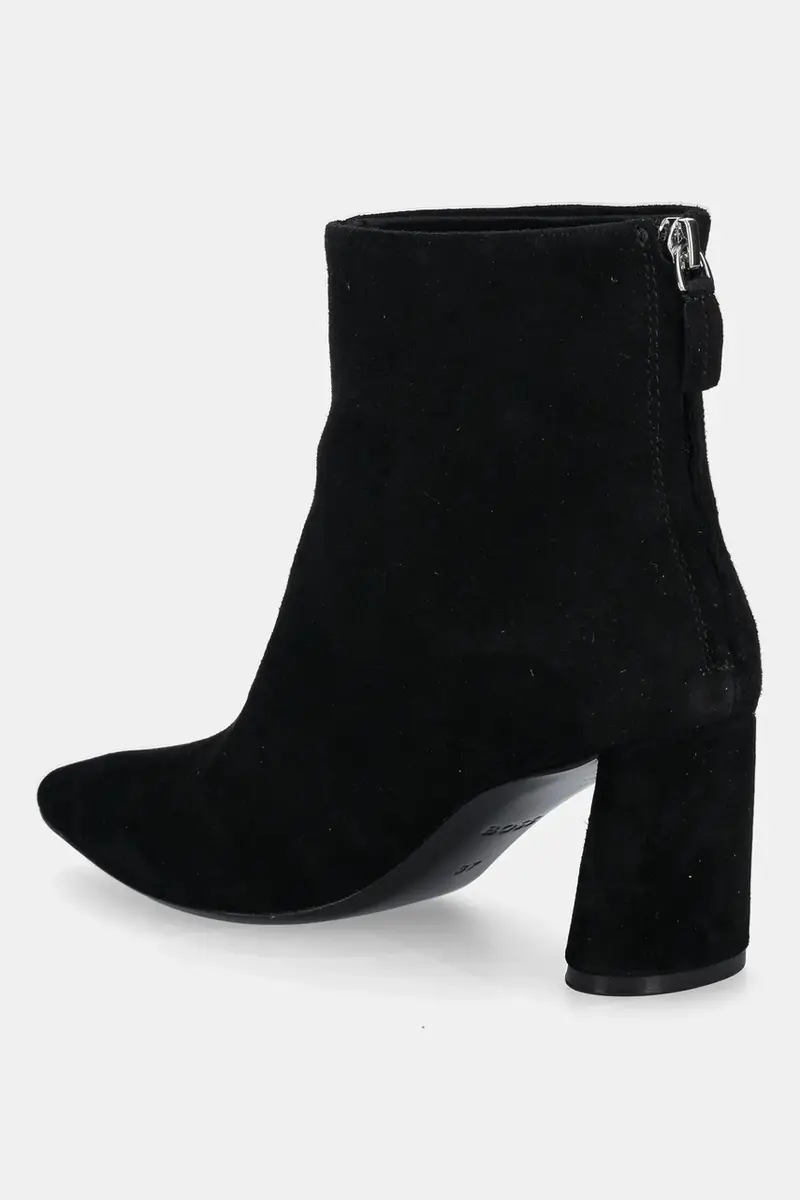 stivaletti alla caviglia in camoscio Gracey donna colore nero 50548812 miniatura 3