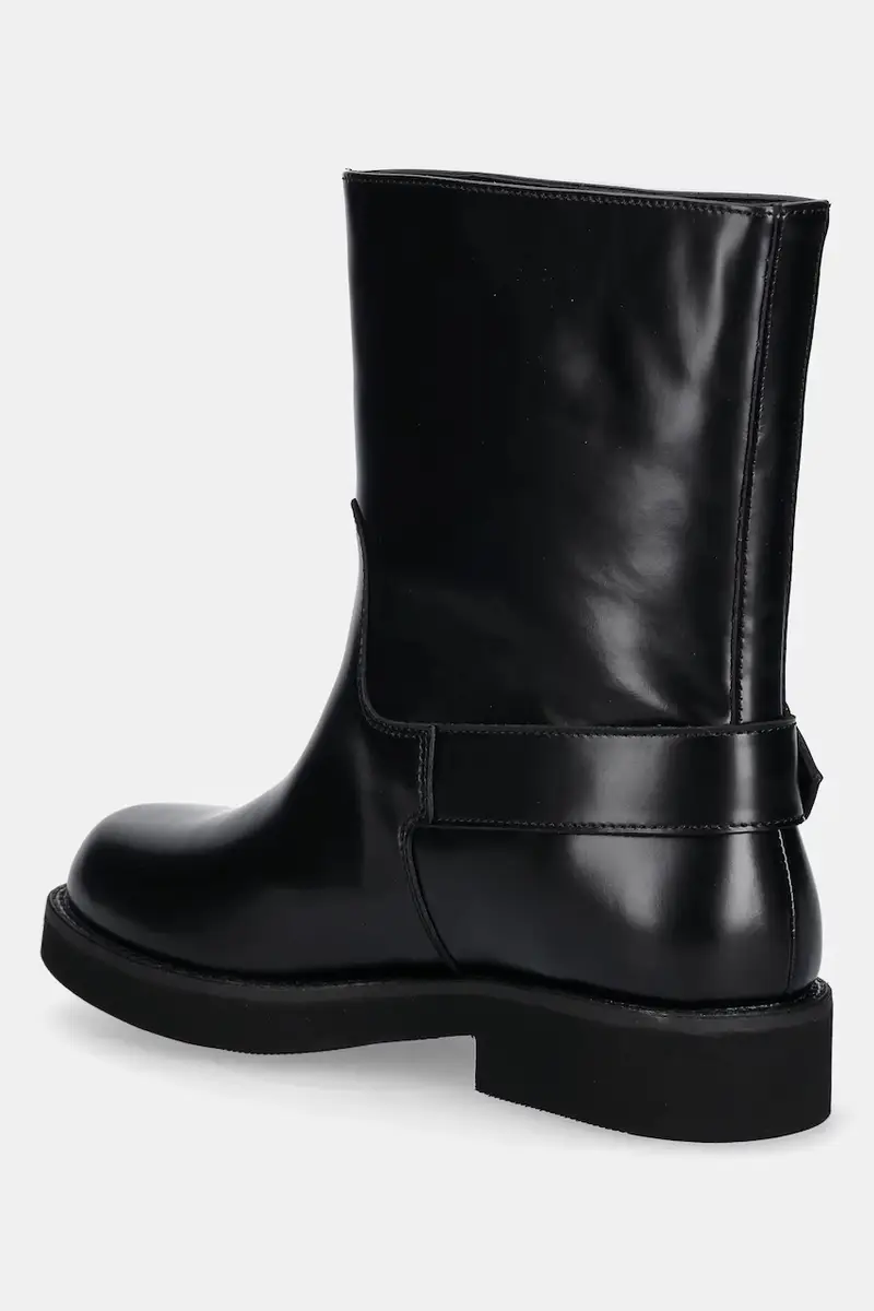 stivaletti alla caviglia in pelle Eleri donna colore nero 50548759 miniatura 3