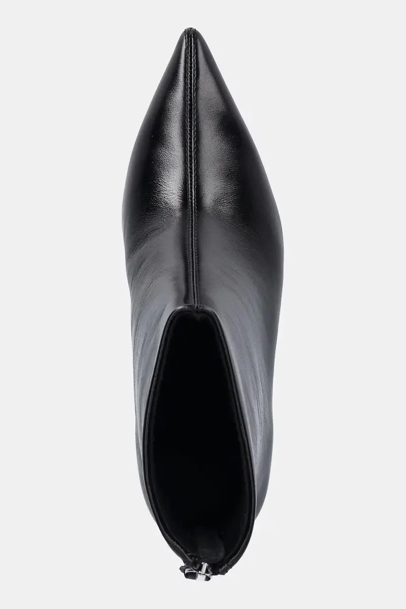 stivaletti alla caviglia in pelle Gracey donna colore nero 50552784 miniatura 4