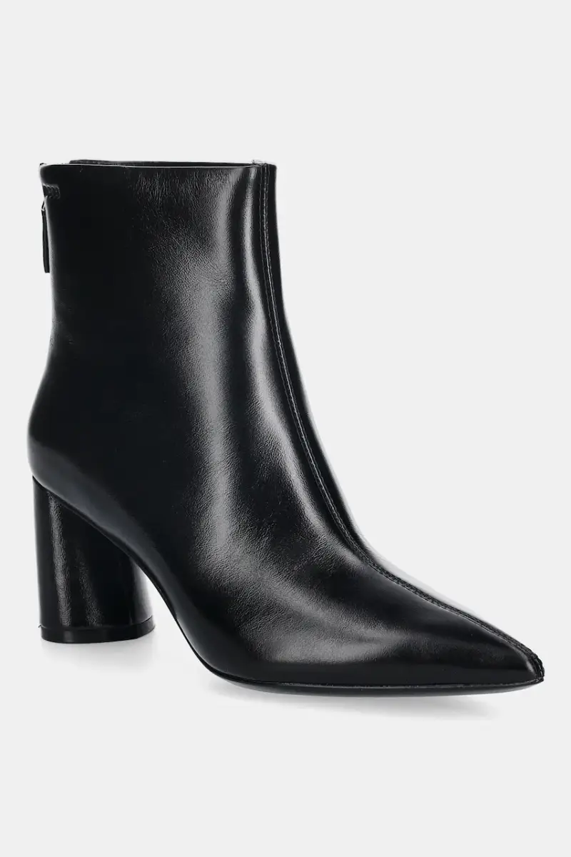 stivaletti alla caviglia in pelle Gracey donna colore nero 50552784