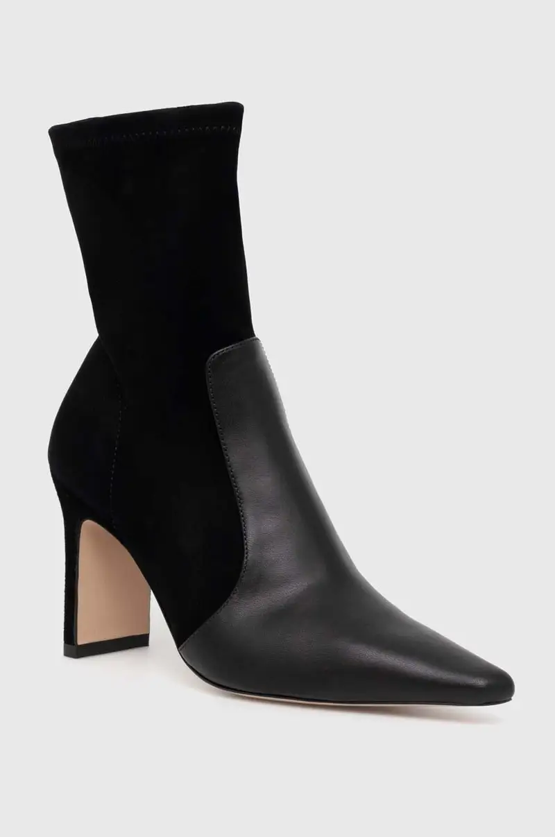 stivaletti alla caviglia Safra donna colore nero 50523340