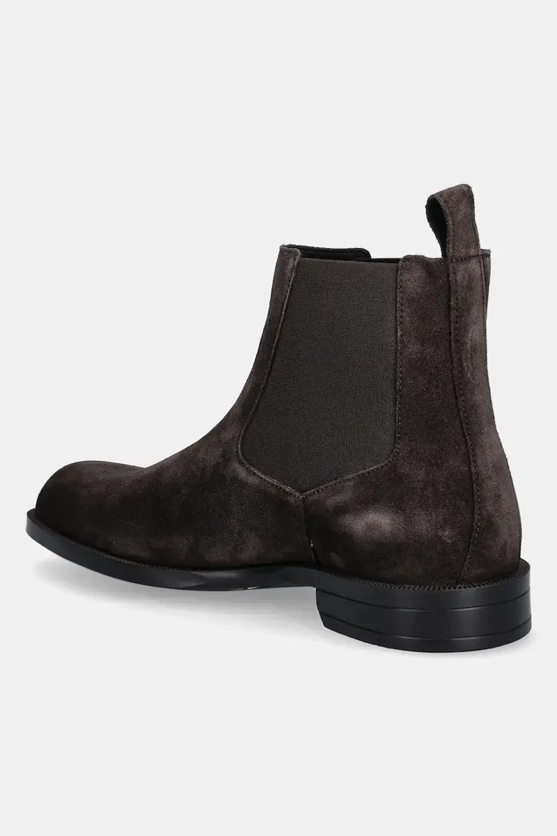 Boss Stivaletti Chelsea Uomo Marrone 3138613 miniatura 3