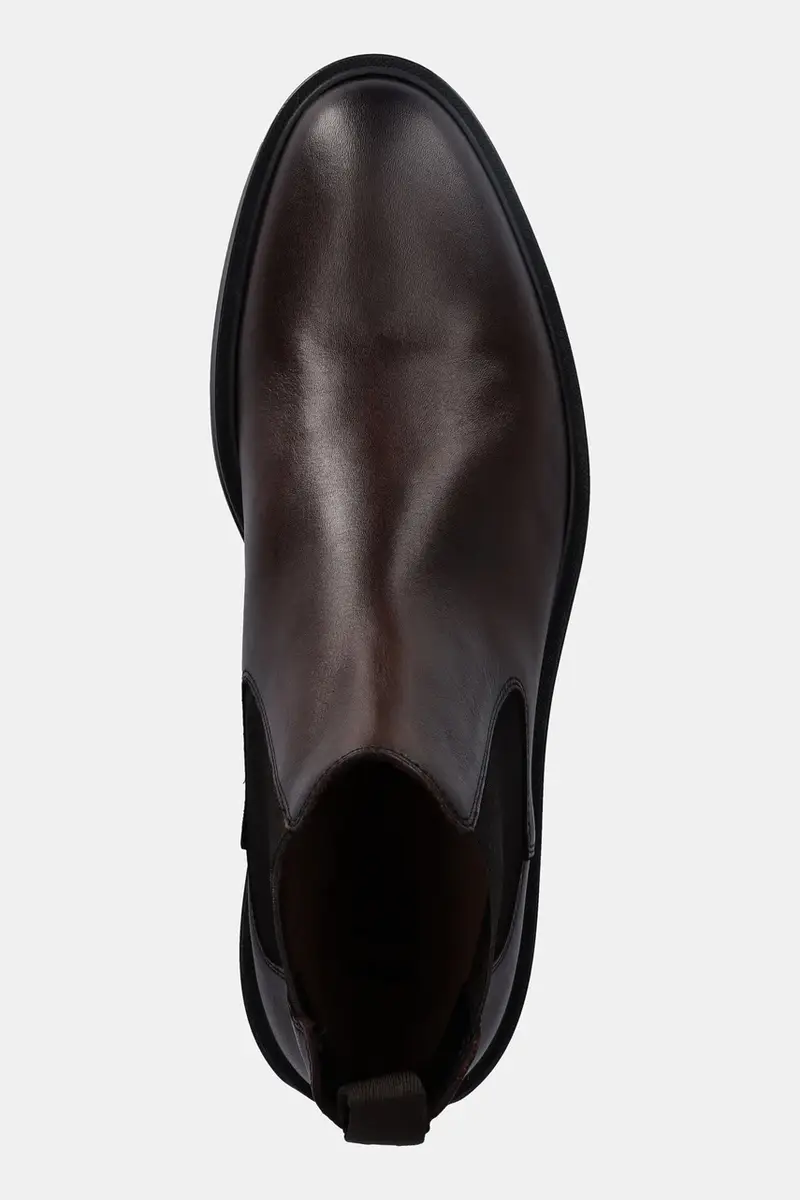 Boss Stivaletti Chelsea Uomo Marrone 3881017 miniatura 4