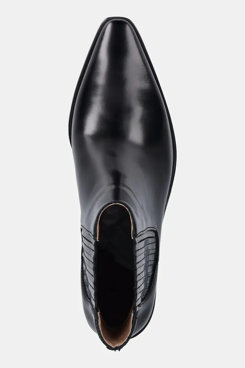 Boss Stivaletti Chelsea Donna Nero 3152532 miniatura 4