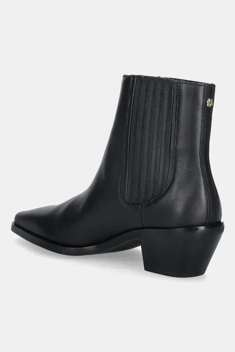 Boss Stivaletti Chelsea Donna Nero 3427188 miniatura 3