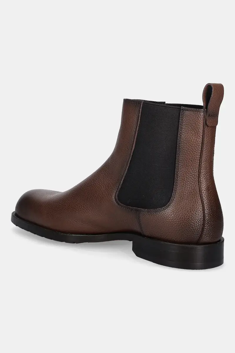 Boss Stivaletti Chelsea Uomo Marrone 3250582 miniatura 3