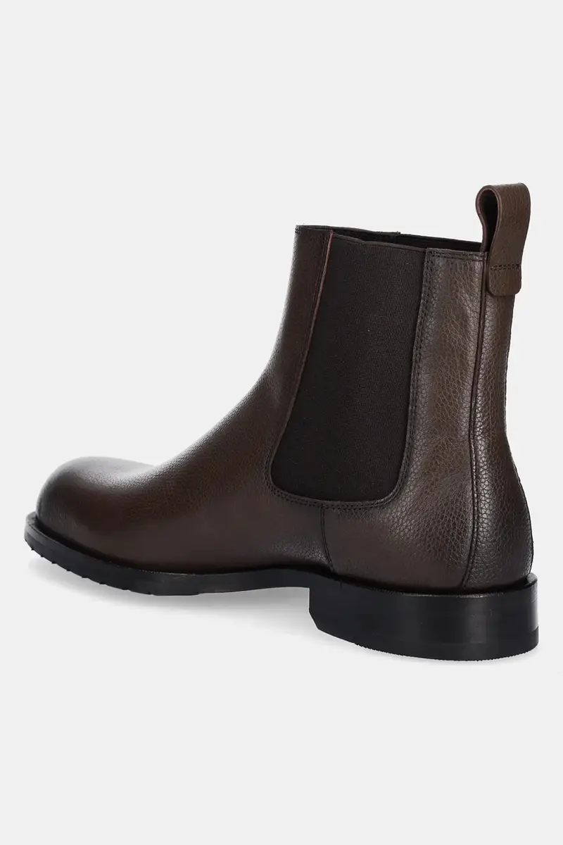 Boss Stivaletti Chelsea Uomo Marrone 3843654 miniatura 3