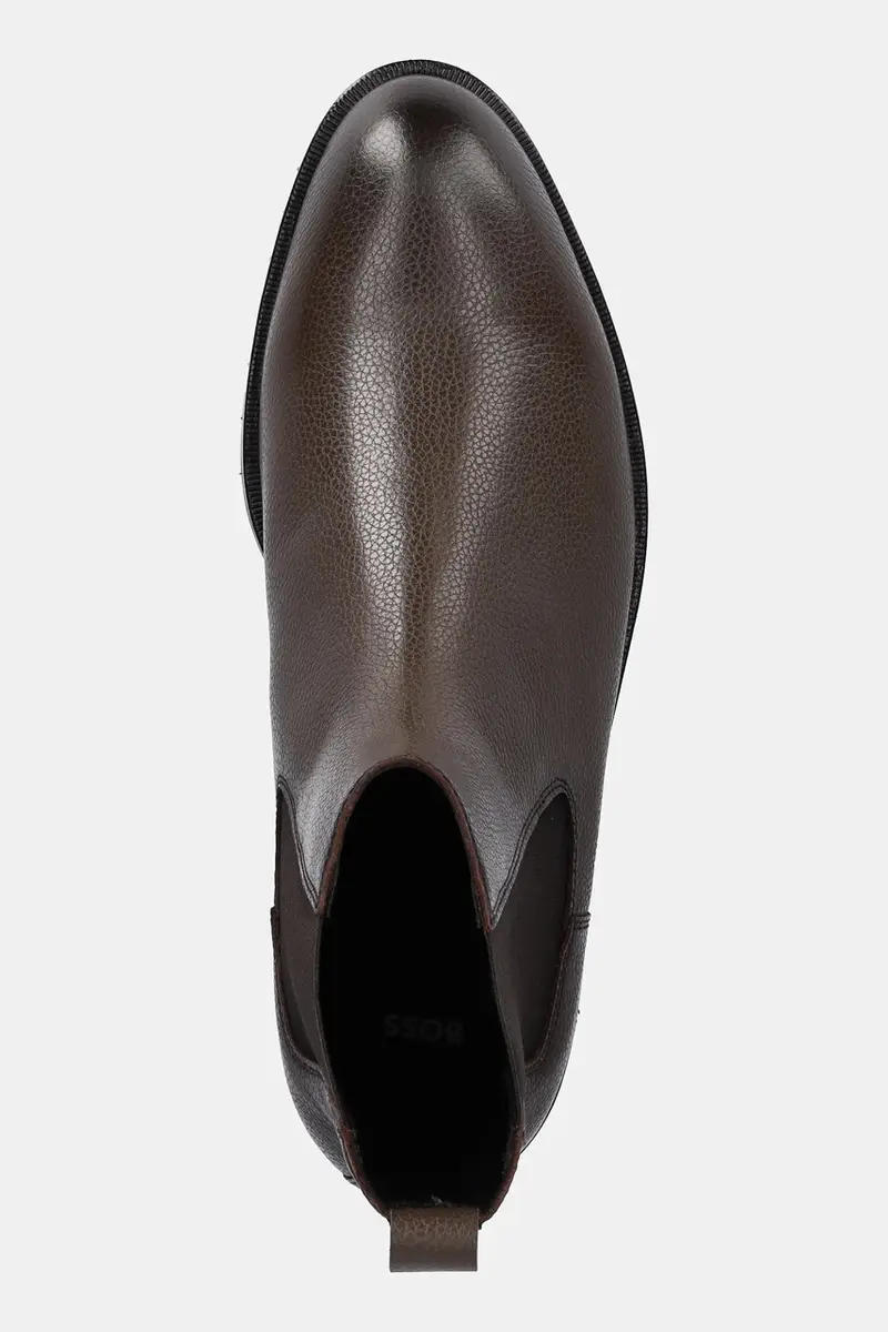 Boss Stivaletti Chelsea Uomo Marrone 3843654 miniatura 4