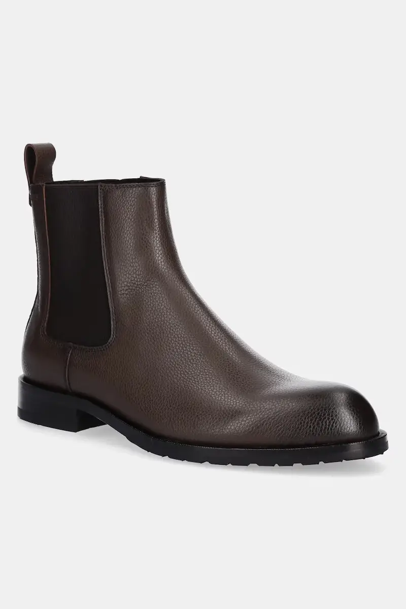 Boss Stivaletti Chelsea Uomo Marrone 3843654