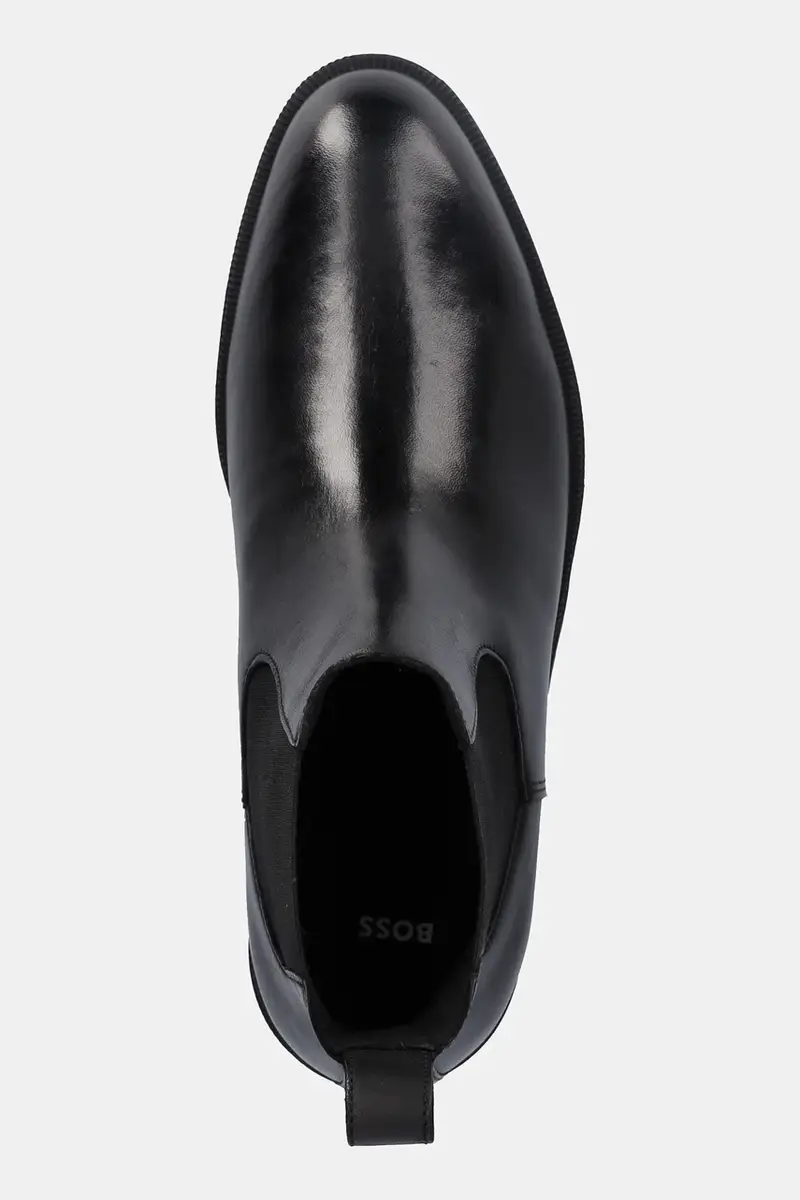 Boss Stivaletti Chelsea Uomo Nero 3427281 miniatura 4