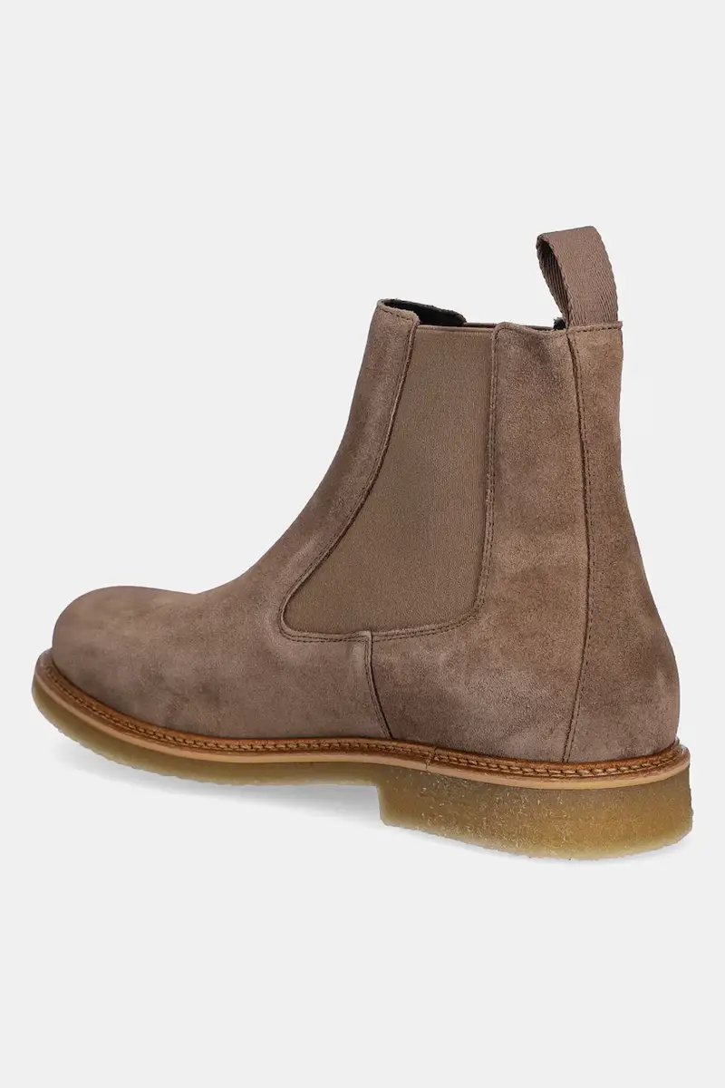 Boss Stivaletti Chelsea Uomo Beige 3123575 miniatura 3