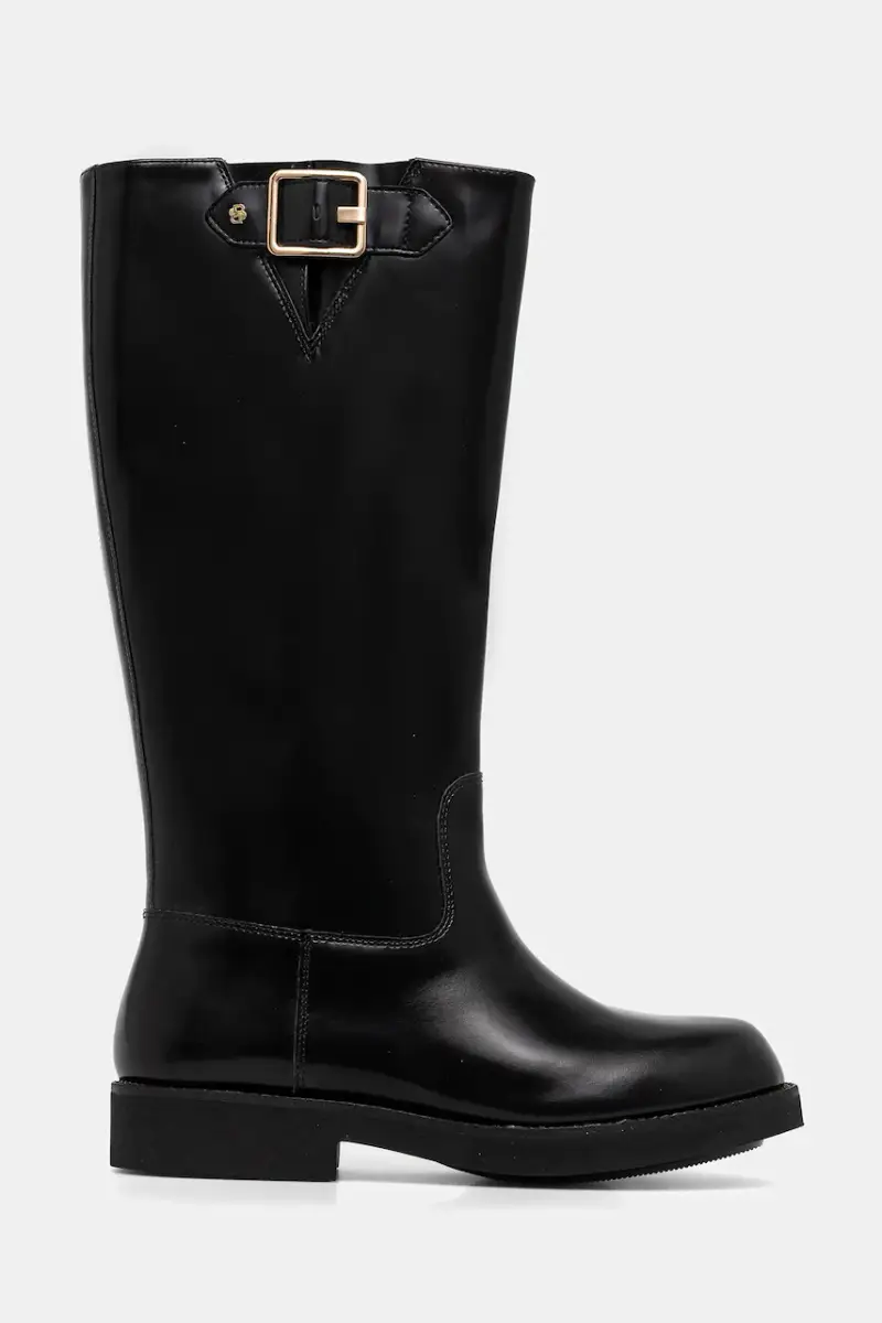 stivali in pelle Eleri donna colore nero 50552771 miniatura 2