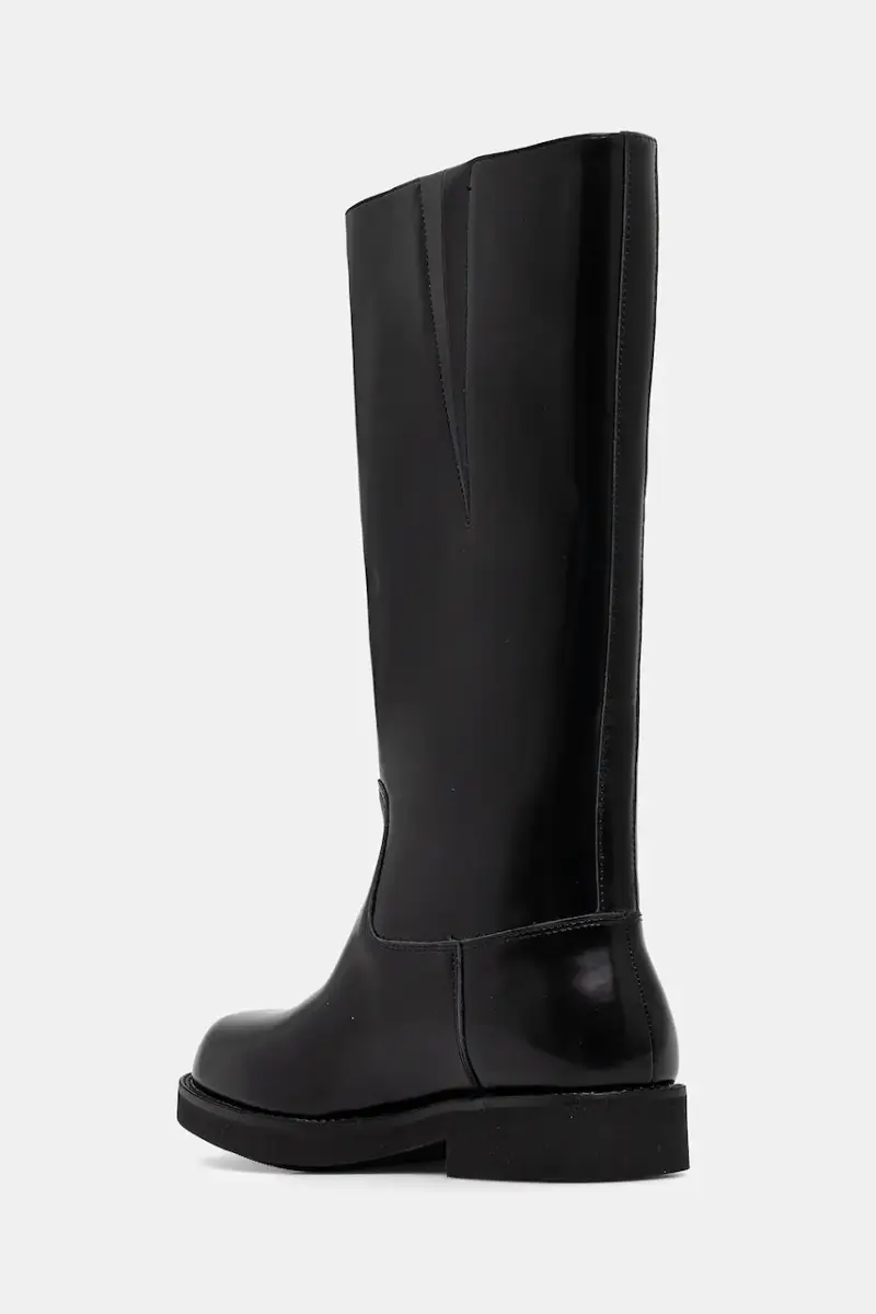 stivali in pelle Eleri donna colore nero 50552771 miniatura 3