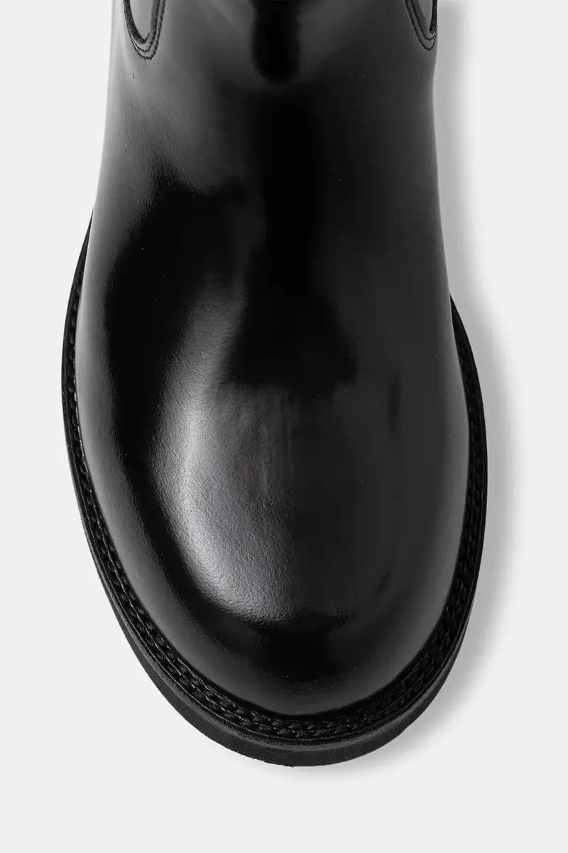 stivali in pelle Eleri donna colore nero 50552771 miniatura 4