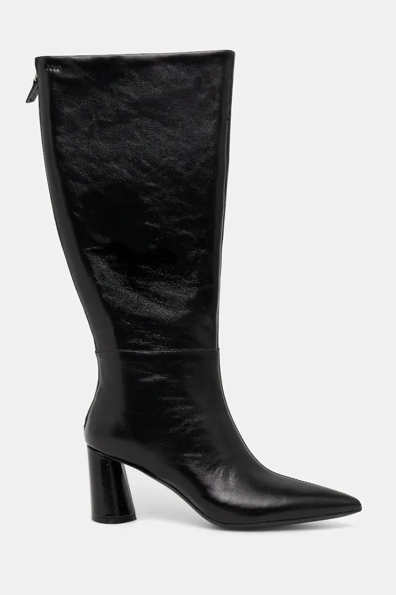 stivali in pelle Gracey colore nero 50552785 miniatura 2