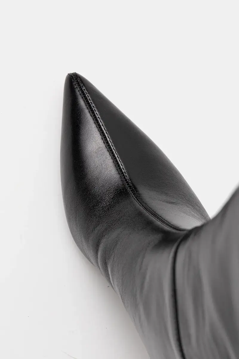 stivali in pelle Gracey colore nero 50552785 miniatura 4