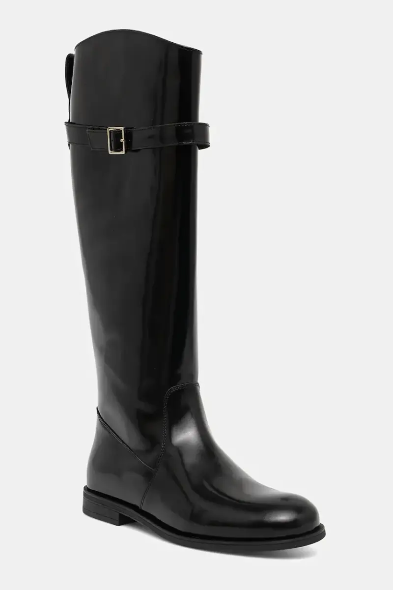 stivali in pelle Lycia donna colore nero 50552801