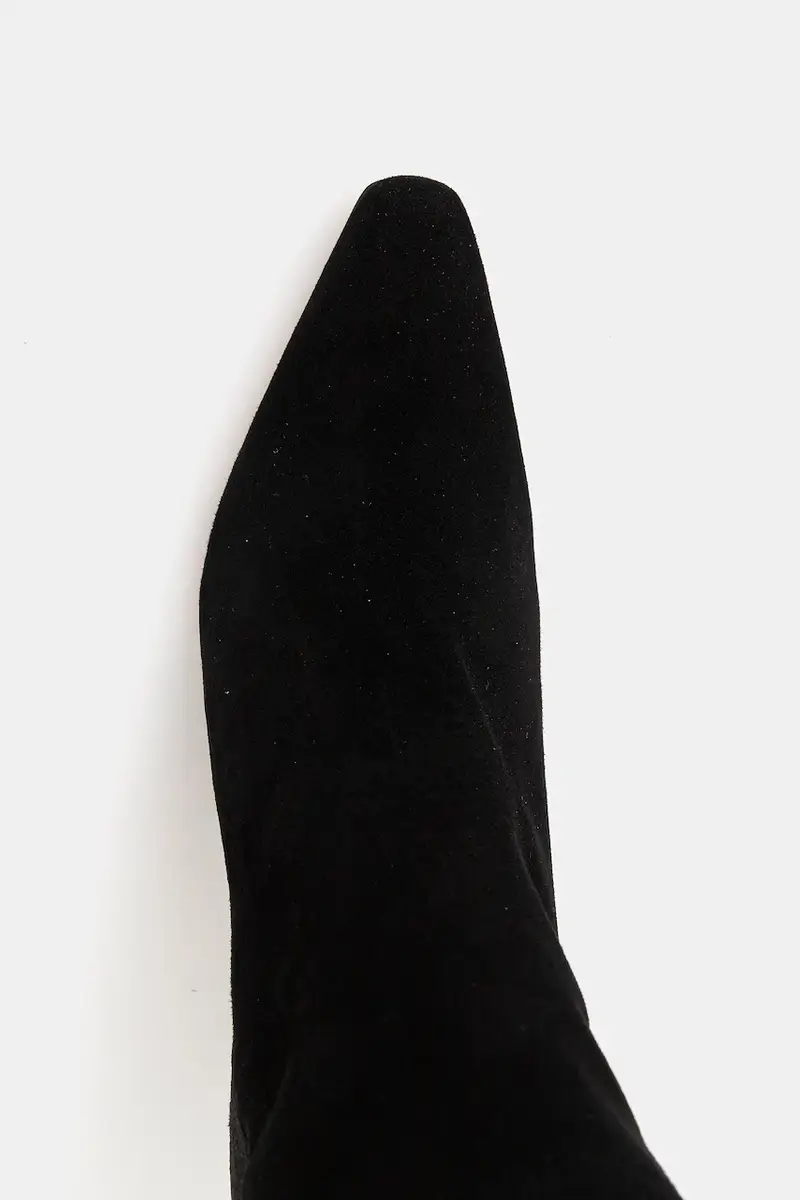 stivali in pelle scamosciata 50553013 Nero miniatura 4