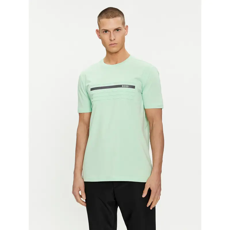 Boss T-shirt Verde 3204791