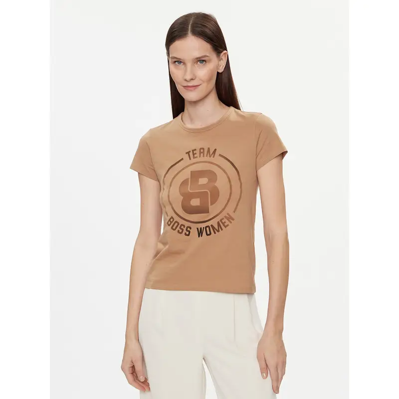 Boss T-shirt Beige 3205180