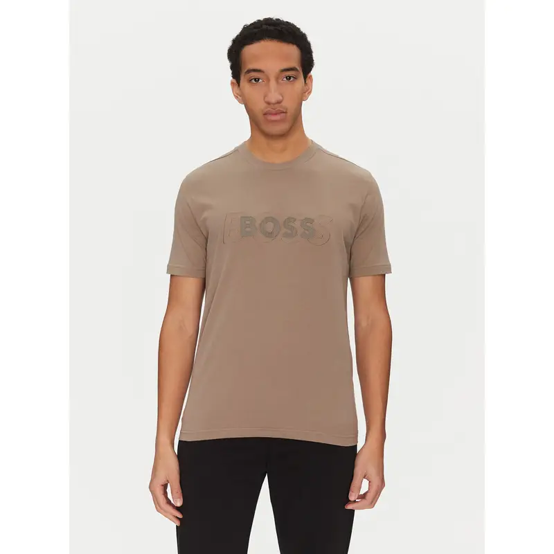 Boss T-shirt Beige 3212006