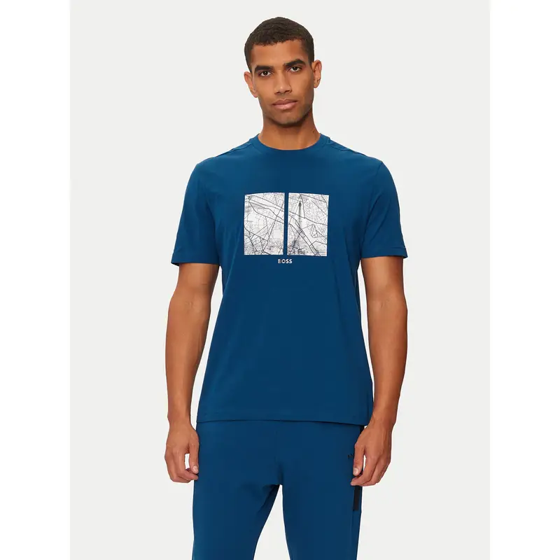 Boss T-shirt Blu 3207085
