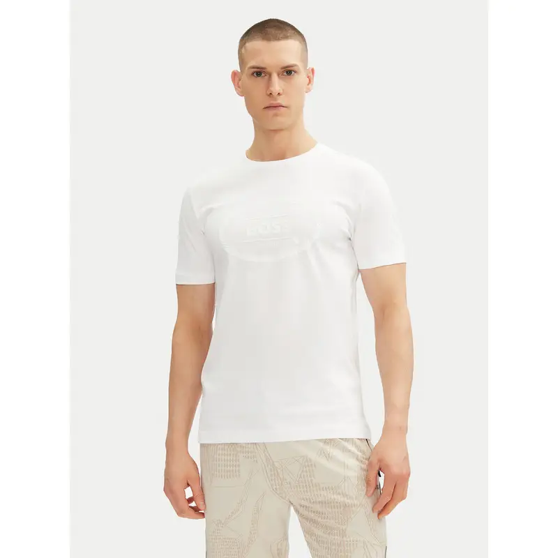 Boss T-shirt Bianco 4111435
