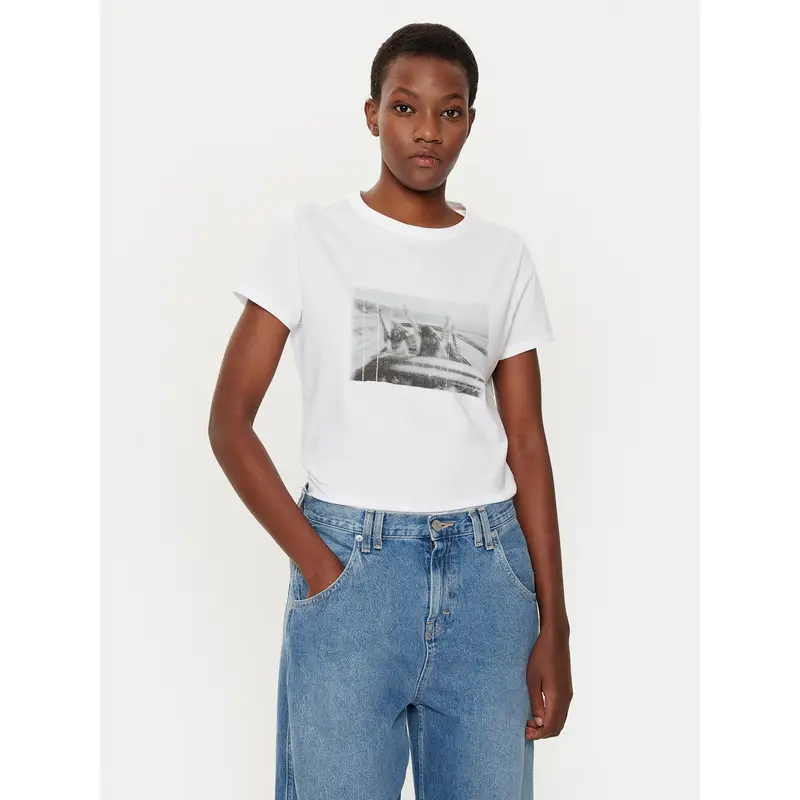 T-shirt 50541264 Bianco Regular Fit