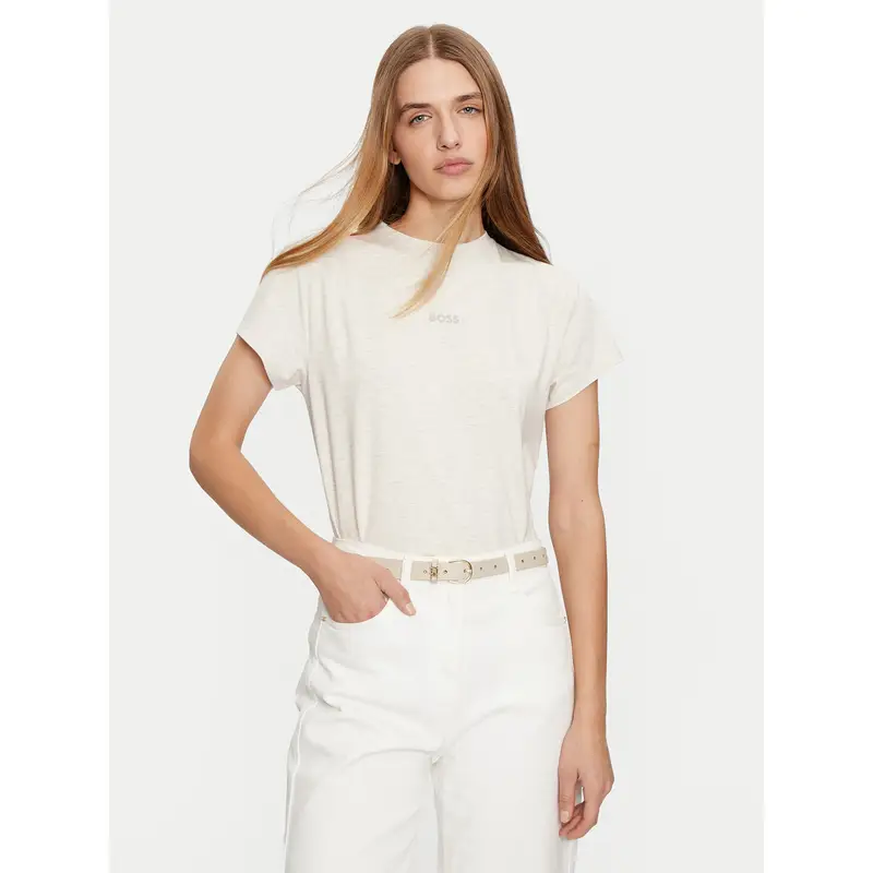 Boss T-shirt Beige 3207396
