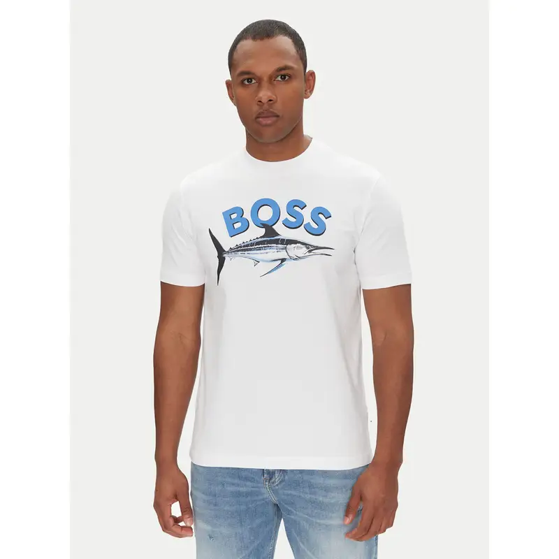 Boss T-shirt Beige 3222749