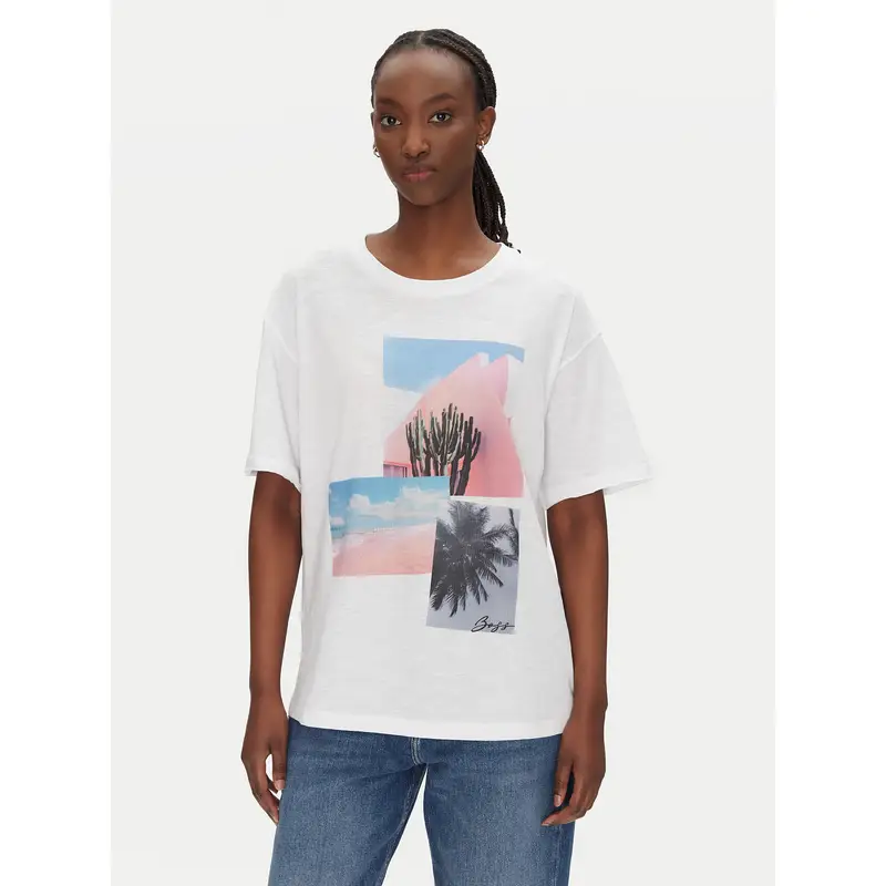 Boss T-shirt Bianco 3219061
