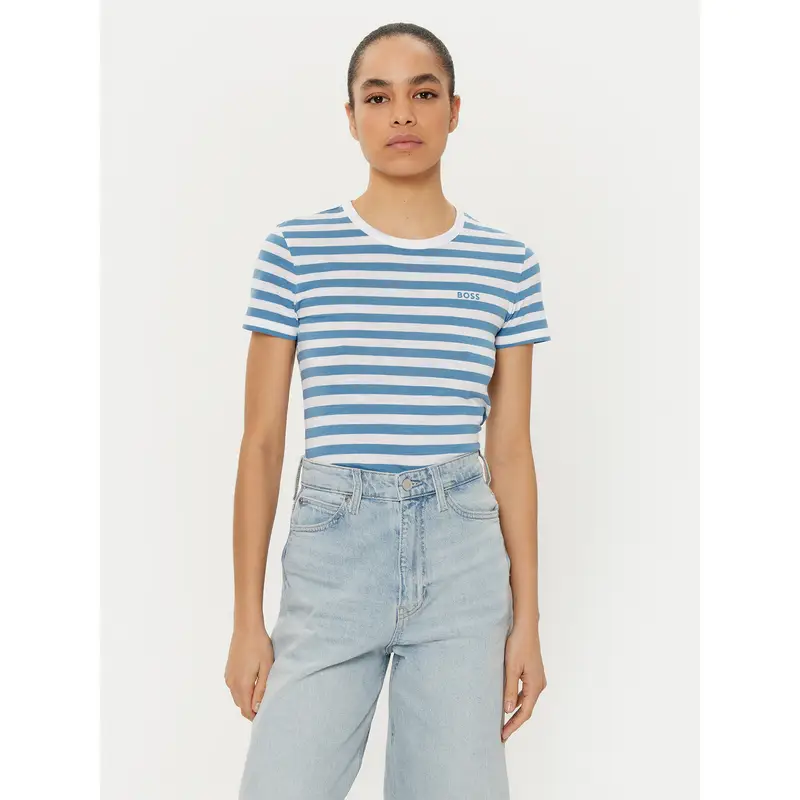 Boss T-shirt Blu 3218078