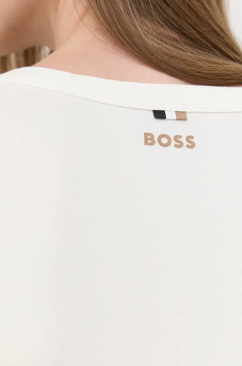 Boss T-shirt Donna Beige 3120729 miniatura 5