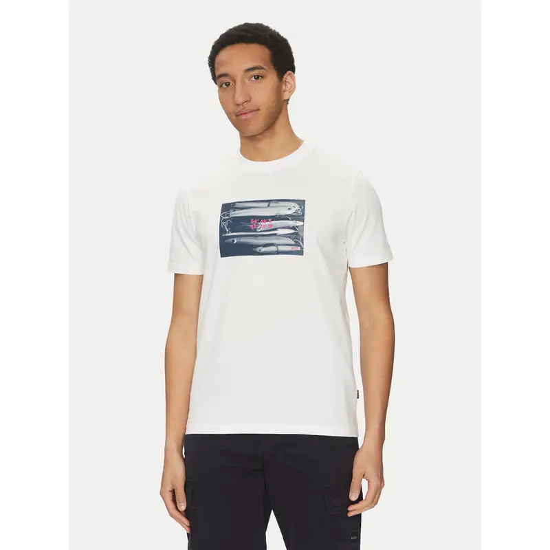 Boss T-shirt Beige 3222745