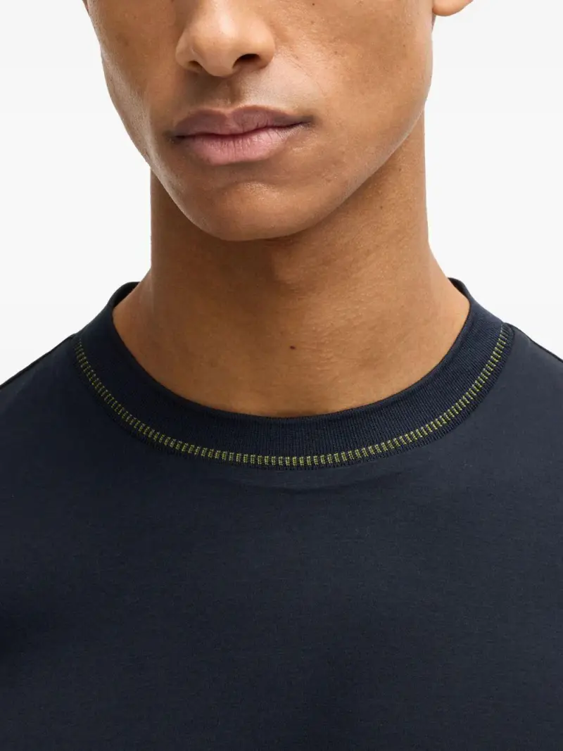 Boss T-shirt Blu 2539126 miniatura 2