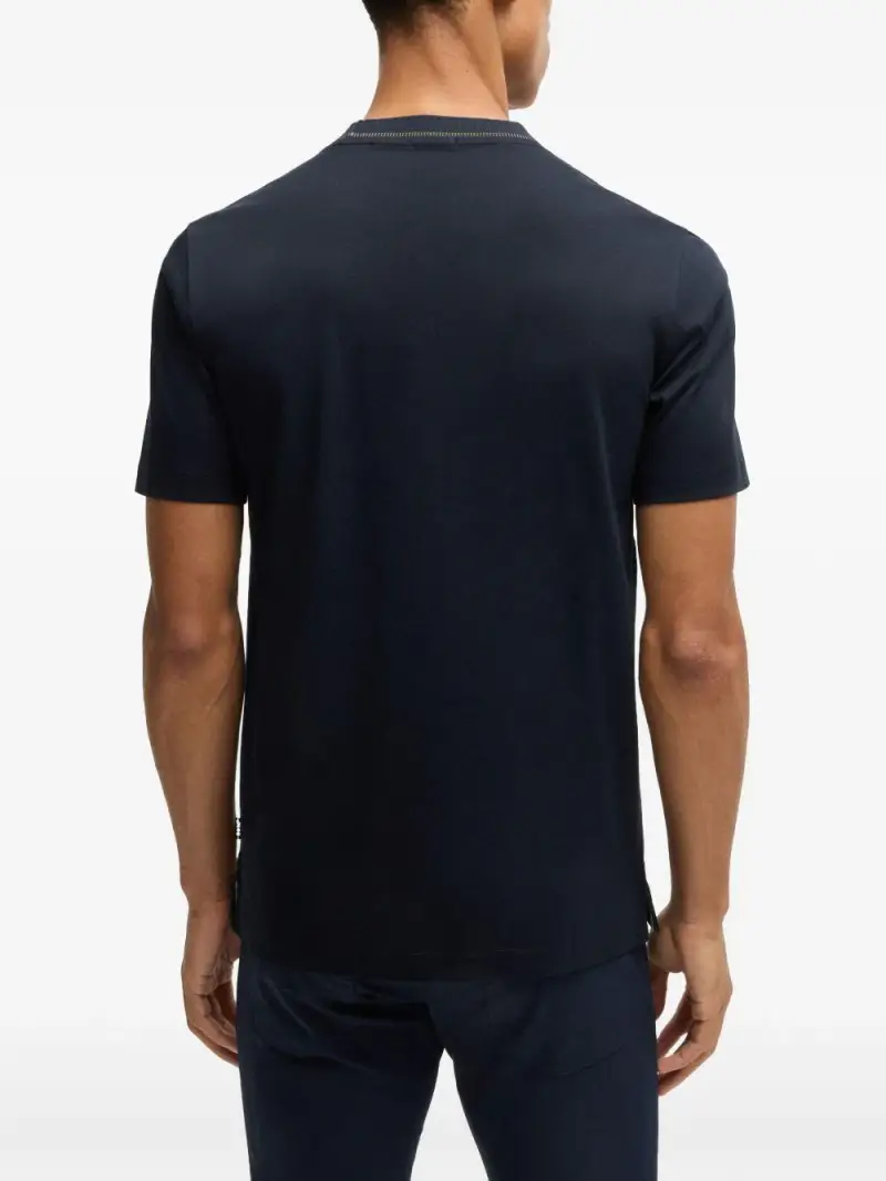 Boss T-shirt Blu 2539126 miniatura 3