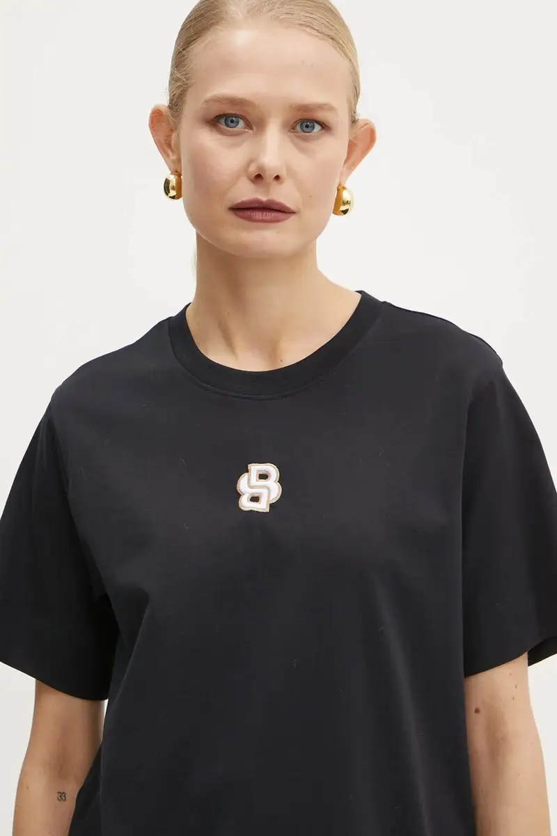 Boss T-shirt Donna Beige 3326834 miniatura 4