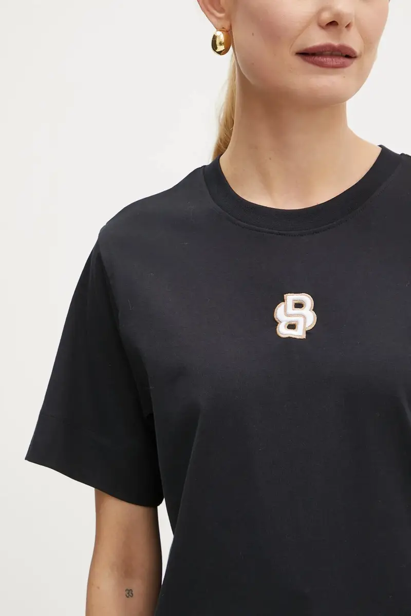 Boss T-shirt Donna Beige 3326834 miniatura 5