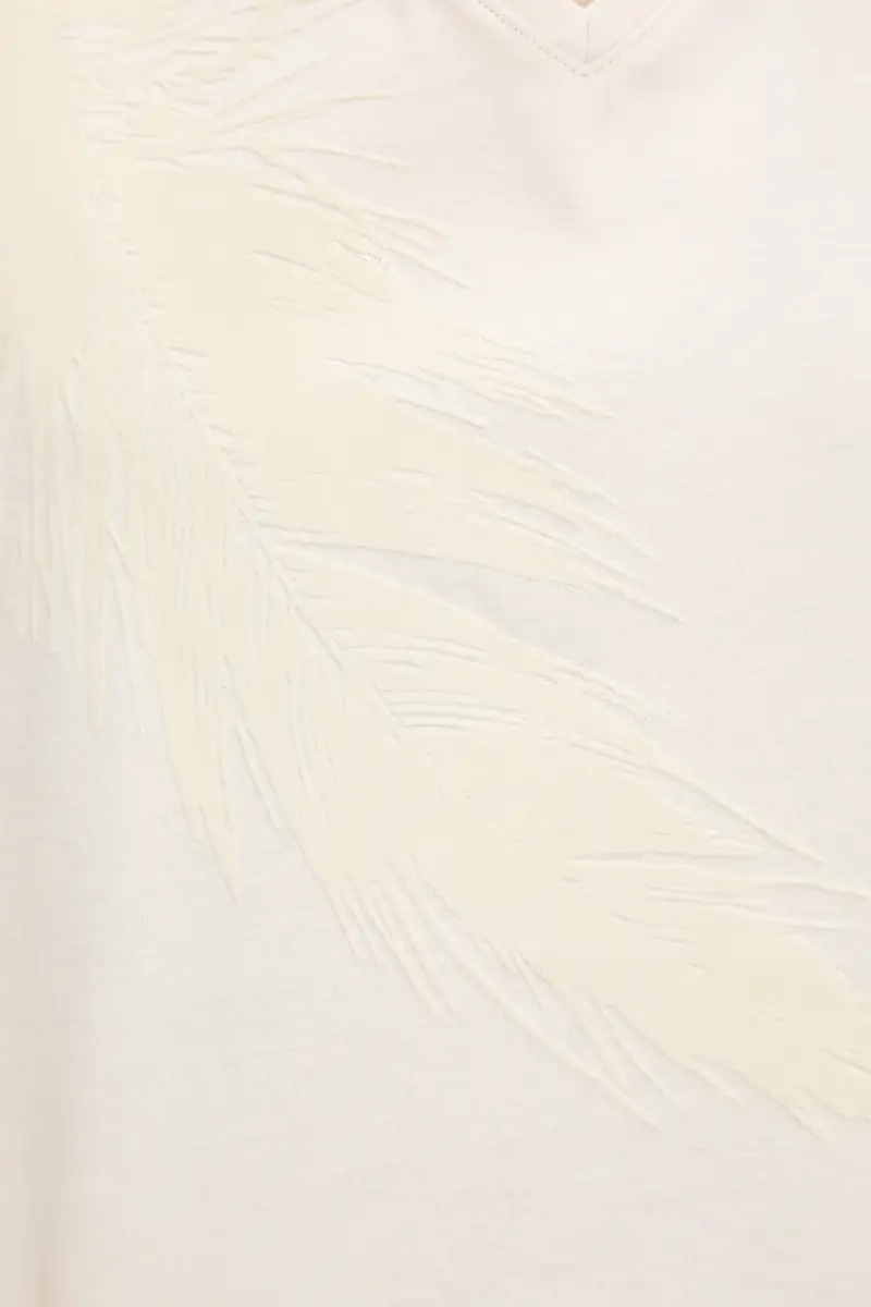 Boss T-shirt Donna Beige 3123099 miniatura 5