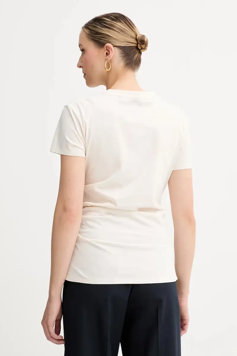 Boss T-shirt Donna Beige 3573835 miniatura 3