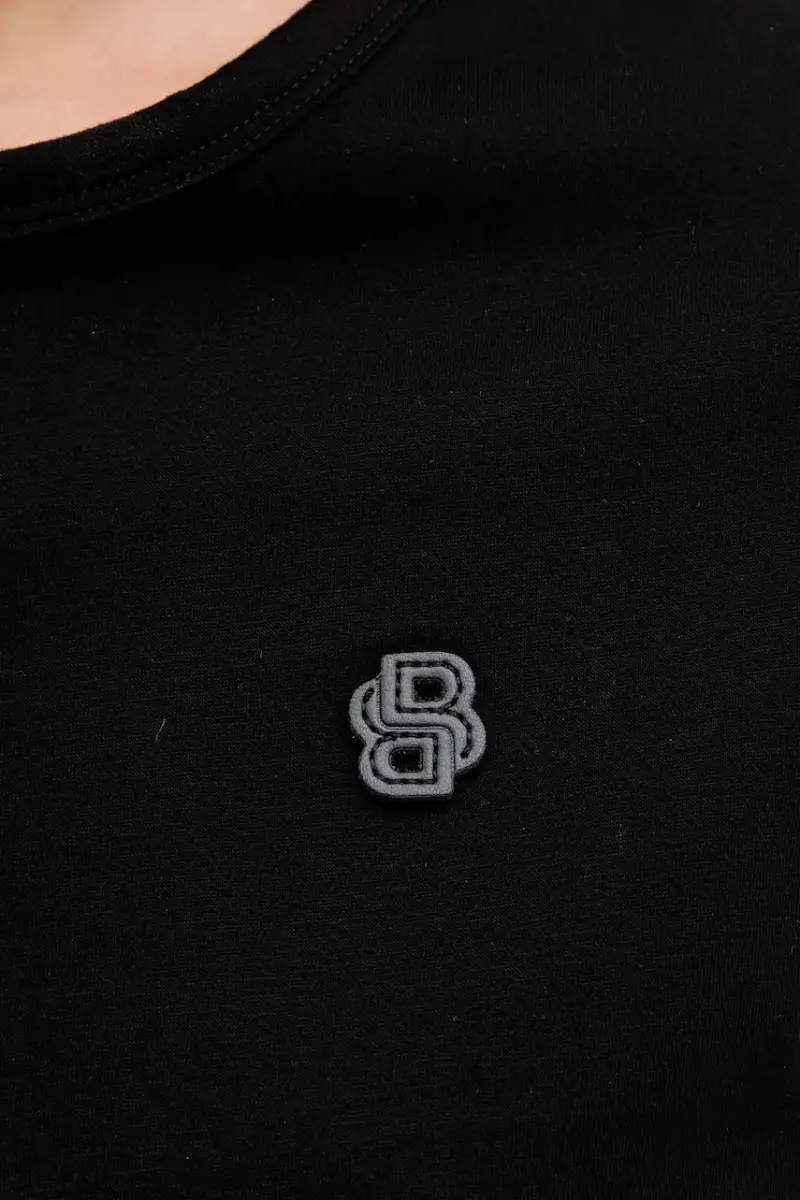 Boss T-shirt Donna Nero 2985342 miniatura 4