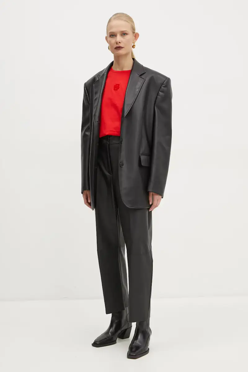 Boss T-shirt Donna Rosso 3348409 miniatura 2