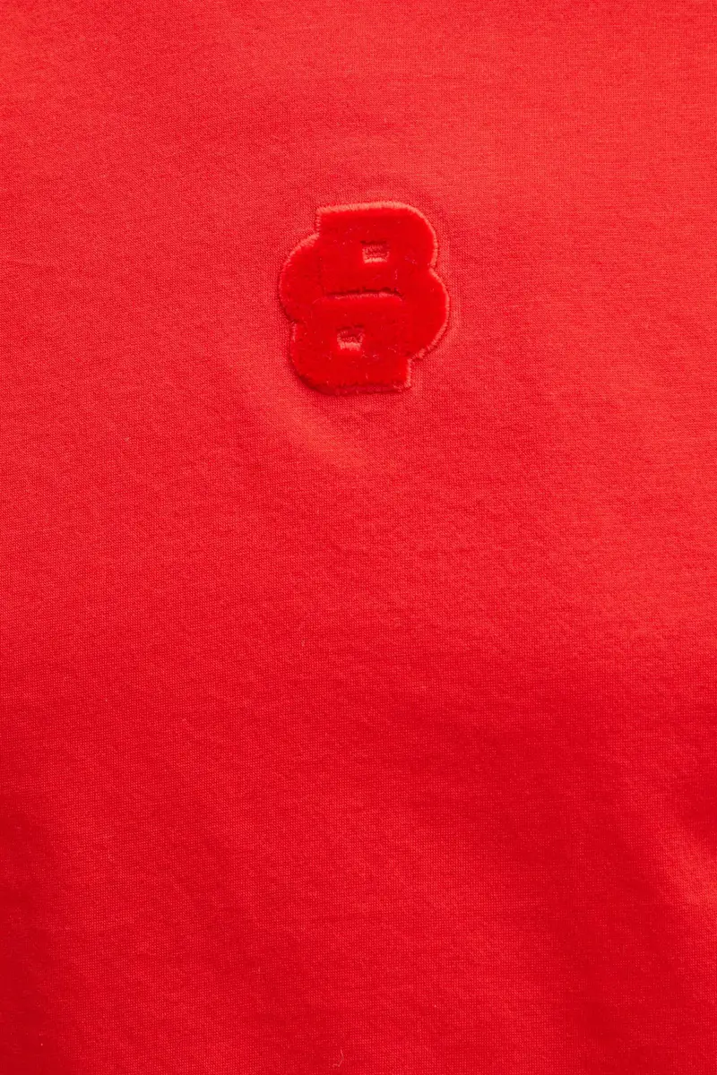 Boss T-shirt Donna Rosso 3348409 miniatura 5